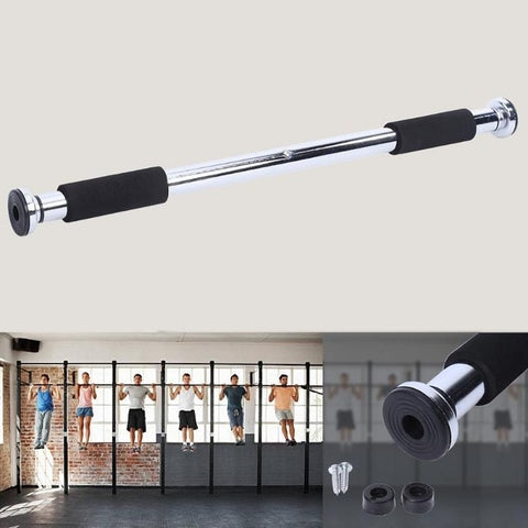 Indoor Wall Horizontal Bar for Home Gym Exercise Steel 200kg Adjustable Door Pull up Bar for Training Bar Sit-ups Equipments