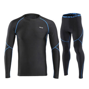 Men Winter Sports Cycling Base Layers Thermal Underwear Men For Ski/Hiking/Snowboard