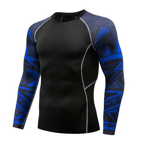 Punisher compression shirt men's and women's gym sports riding leggings bicycle long-sleeved breathable underwear Jersey