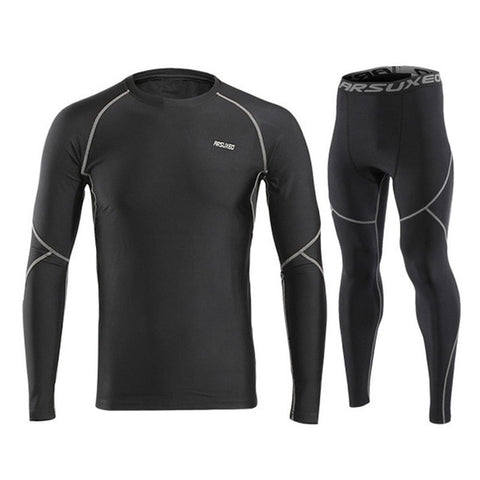 Men Winter Sports Cycling Base Layers Thermal Underwear Men For Ski/Hiking/Snowboard